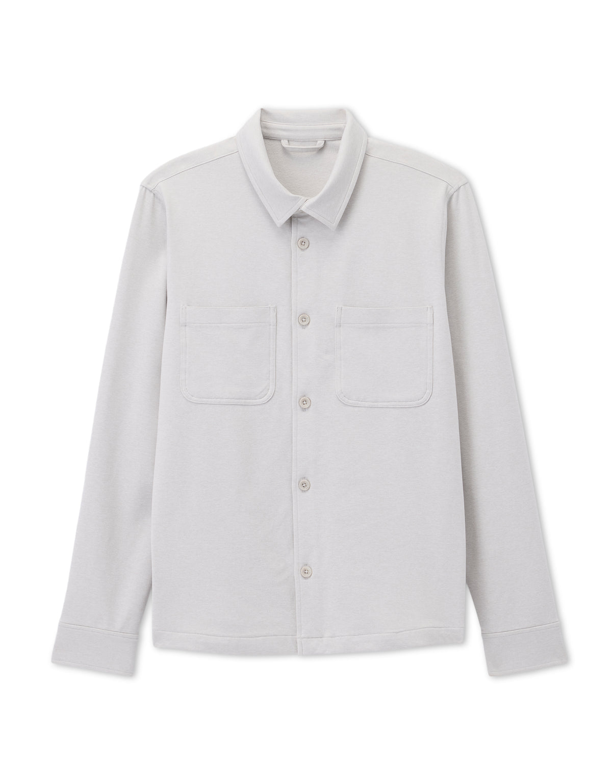 Coronado Shirt Jacket Salt Heather | Vuori Clothing