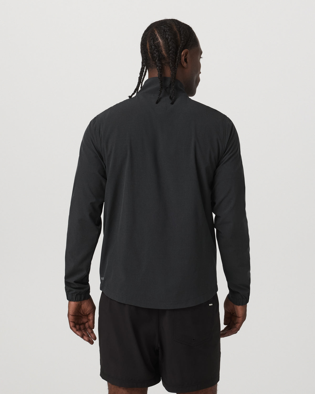 Venture Track Jacket Men's Black Track Jacket | Vuori