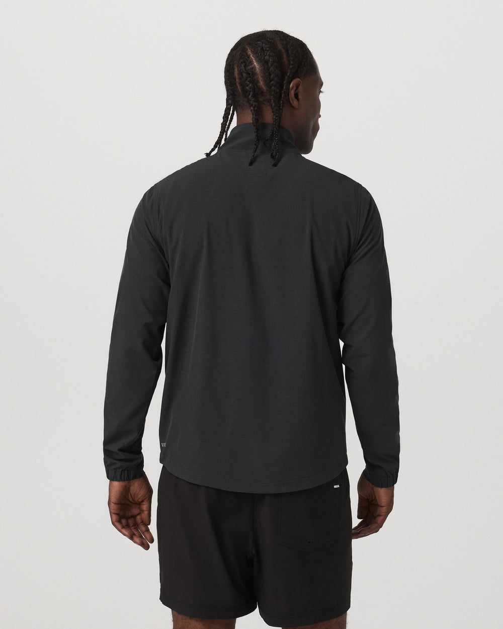 Venture Track Jacket Men's Black Track Jacket | Vuori