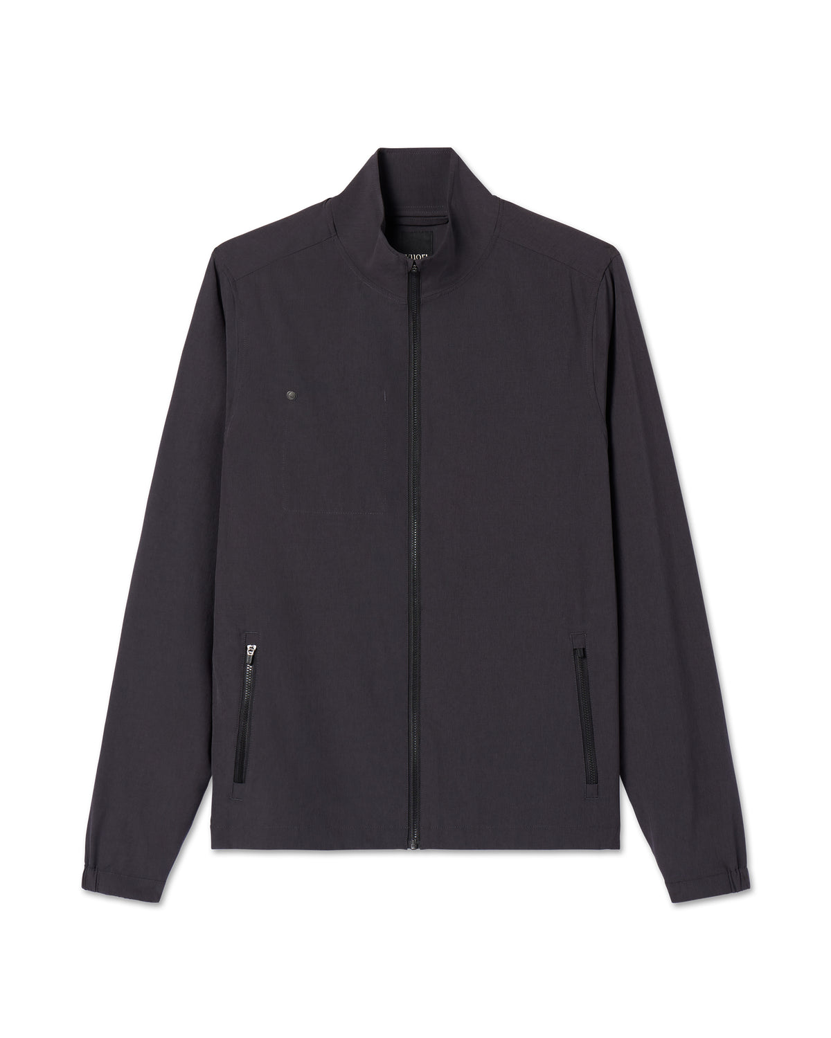 Venture Track Jacket Men's Black Track Jacket | Vuori
