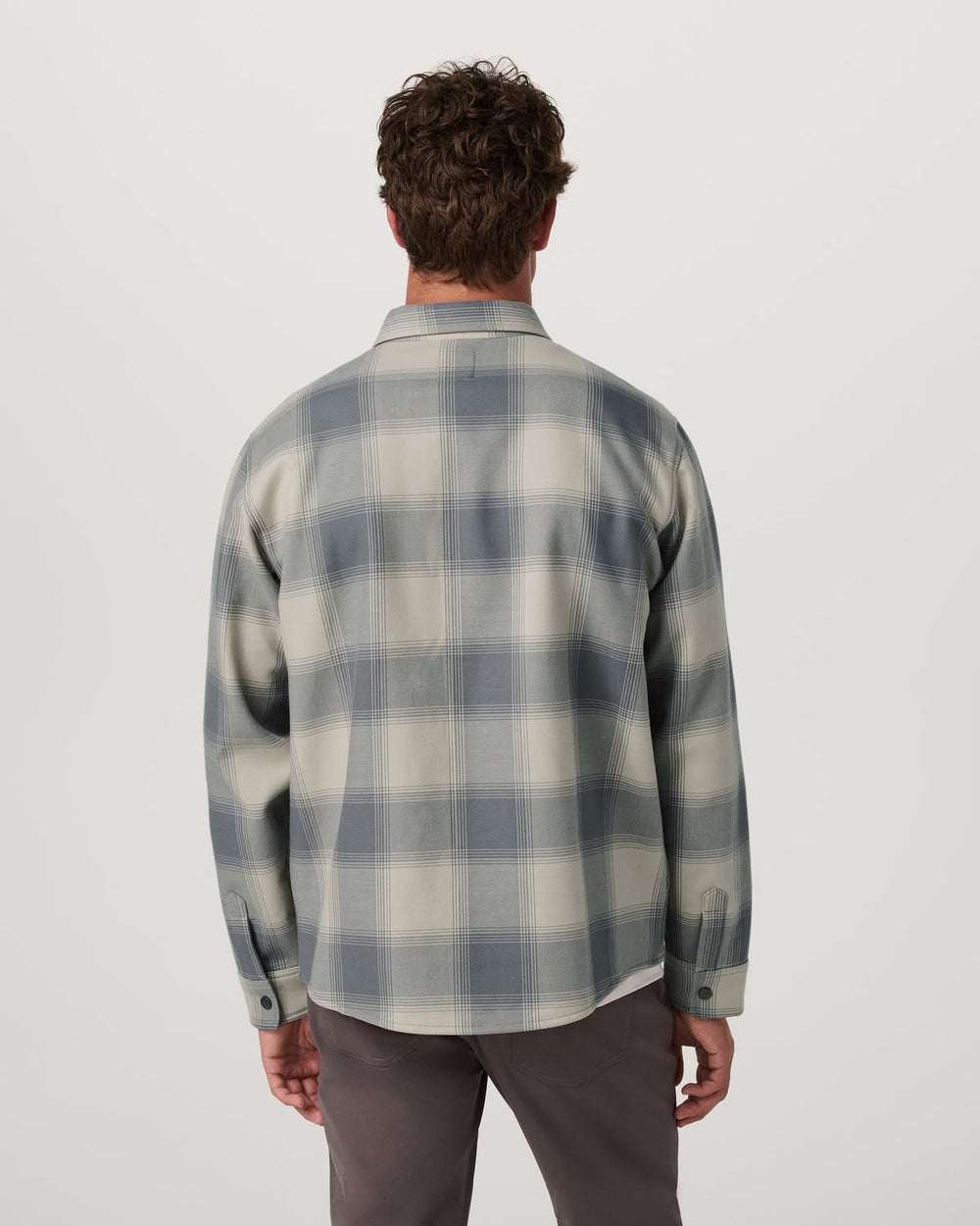 Range Shirt Jacket 2.0 Men's Mushroom Plaid Jacket | Vuori Discount