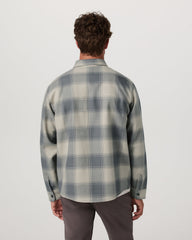 Range Shirt Jacket 2.0 Men's Mushroom Plaid Jacket | Vuori Discount