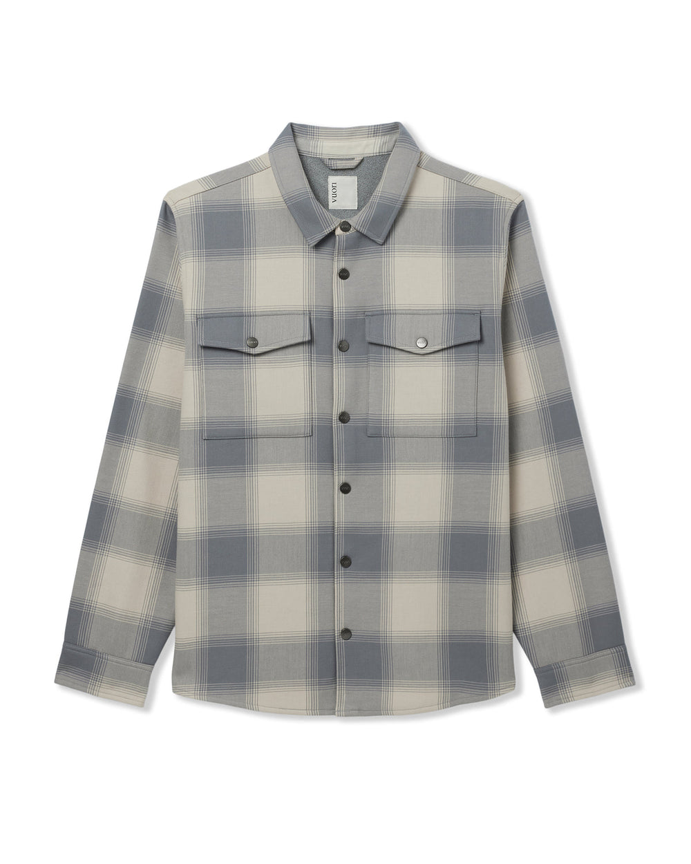 Range Shirt Jacket 2.0 Men's Mushroom Plaid Jacket | Vuori Discount