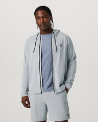 Elevate Kore Jacket Men's Sea Fog Fitness Jacket | Vuori On sale