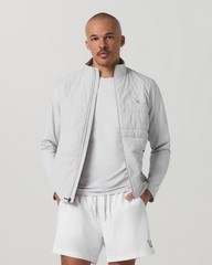 Sunday Insulated Hybrid Jacket Men's Frost Grey Jacket | Vuori For sale