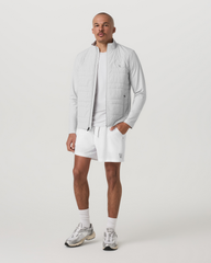 Sunday Insulated Hybrid Jacket Men's Frost Grey Jacket | Vuori For sale