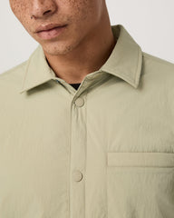 Nomad Insulated Shirt Jacket Men's Celery Seed Jacket | Vuori Outlet