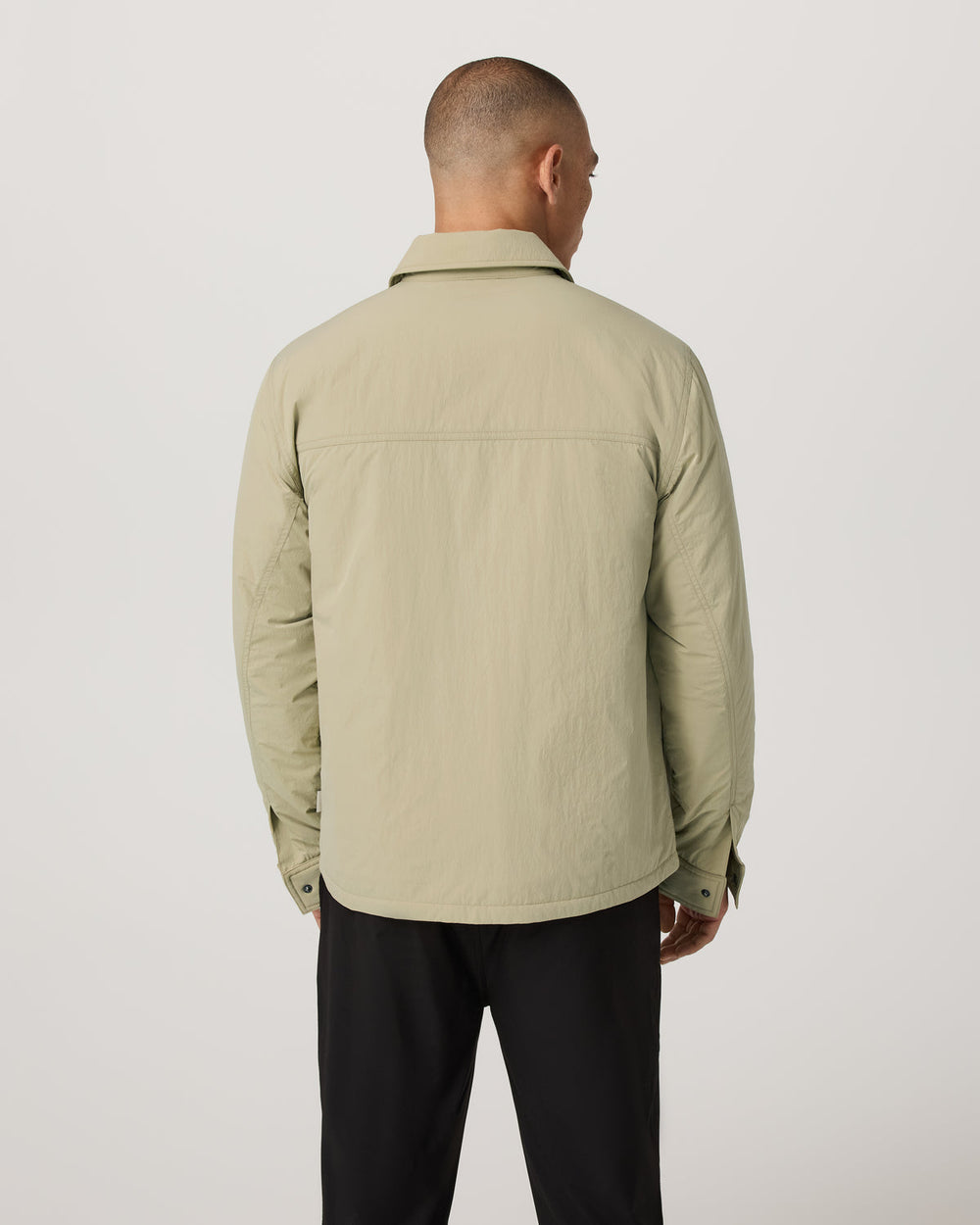 Nomad Insulated Shirt Jacket Men's Celery Seed Jacket | Vuori Outlet