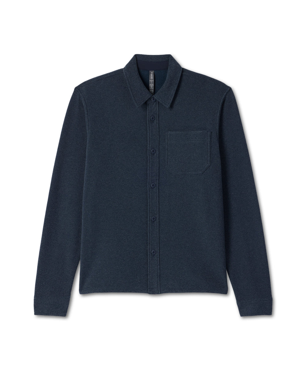 Beach Fleece Shirt Jacket Men's Ink Heather Jacket | Vuori Clothing