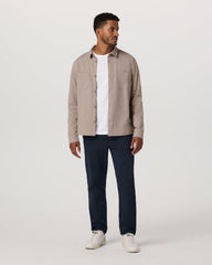 Coronado Shirt Jacket Men's Pumice Heather Shirt Jacket | Vuori