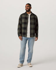 Range Shirt Jacket 2.0 Men's Oregano Plaid Jacket | Vuori Discount