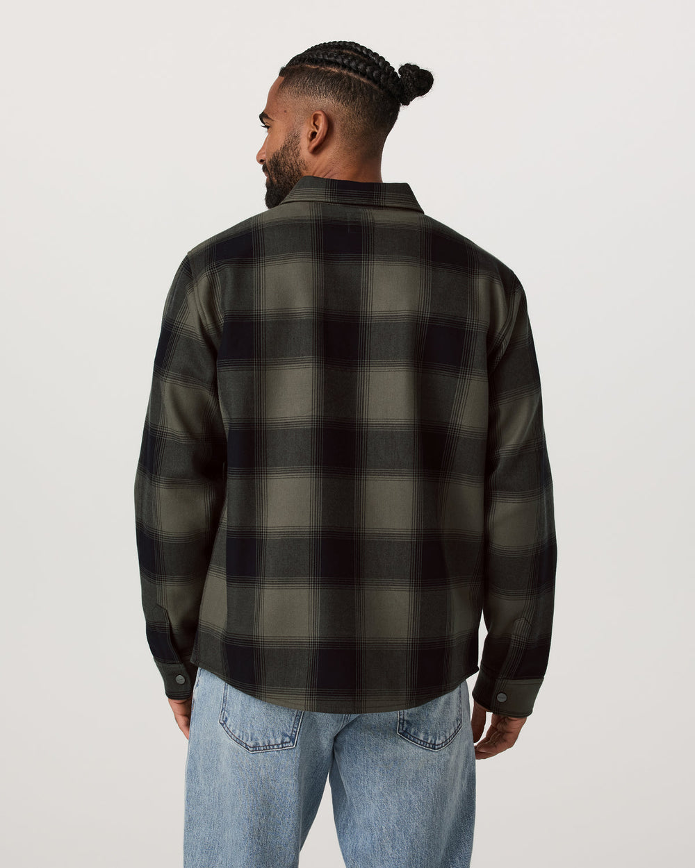 Range Shirt Jacket 2.0 Men's Oregano Plaid Jacket | Vuori Discount