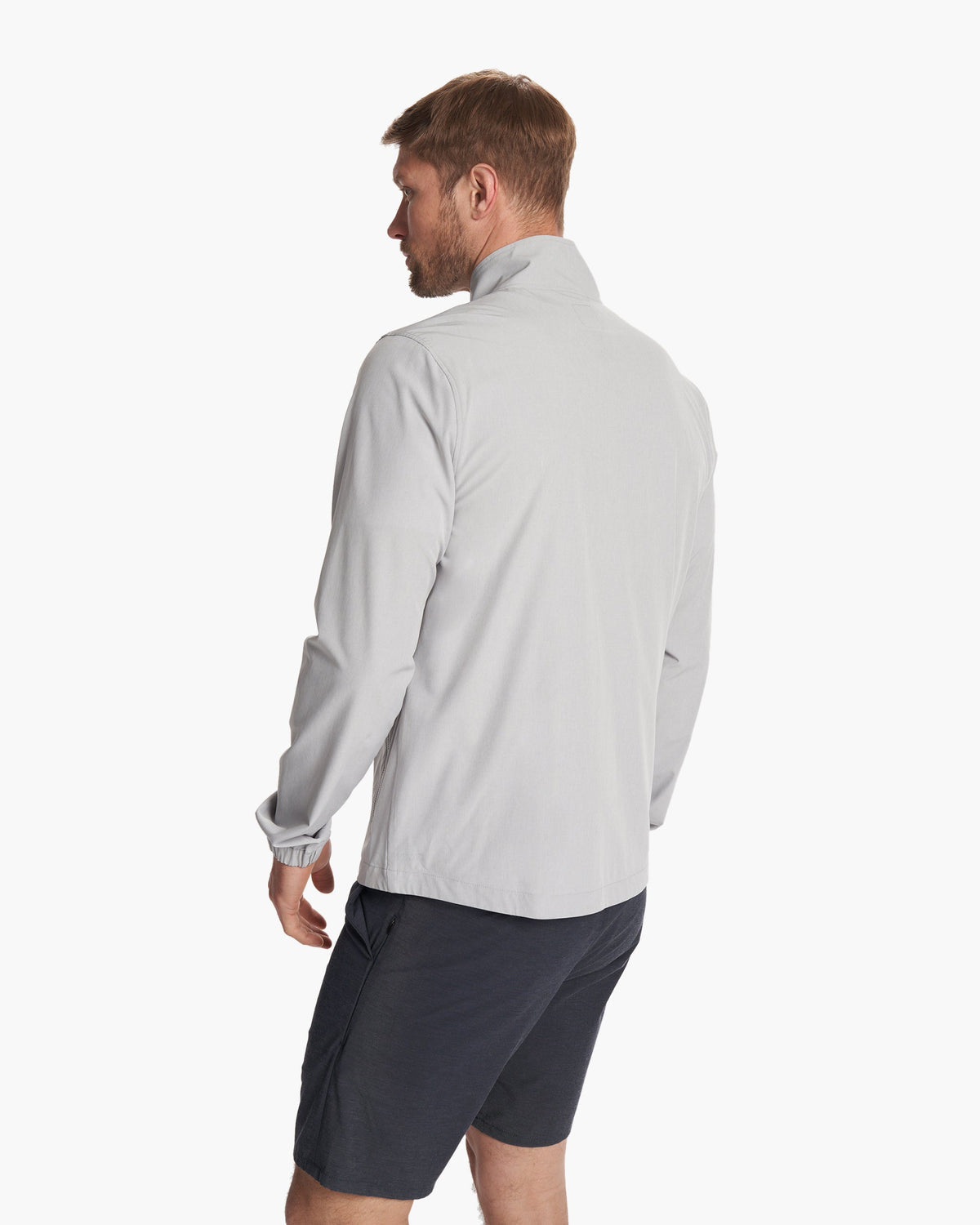 Venture Track Jacket Platinum Linen Texture | Vuori For sale