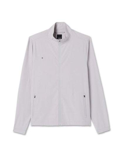 Venture Track Jacket Platinum Linen Texture | Vuori For sale