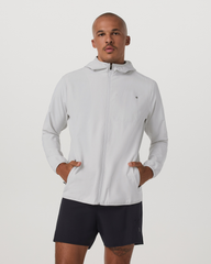 Outdoor Trainer Shell Men's Full-Zip Grey Mist Jacket | Vuori Online