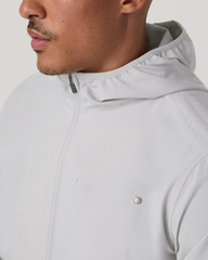Outdoor Trainer Shell Men's Full-Zip Grey Mist Jacket | Vuori Online