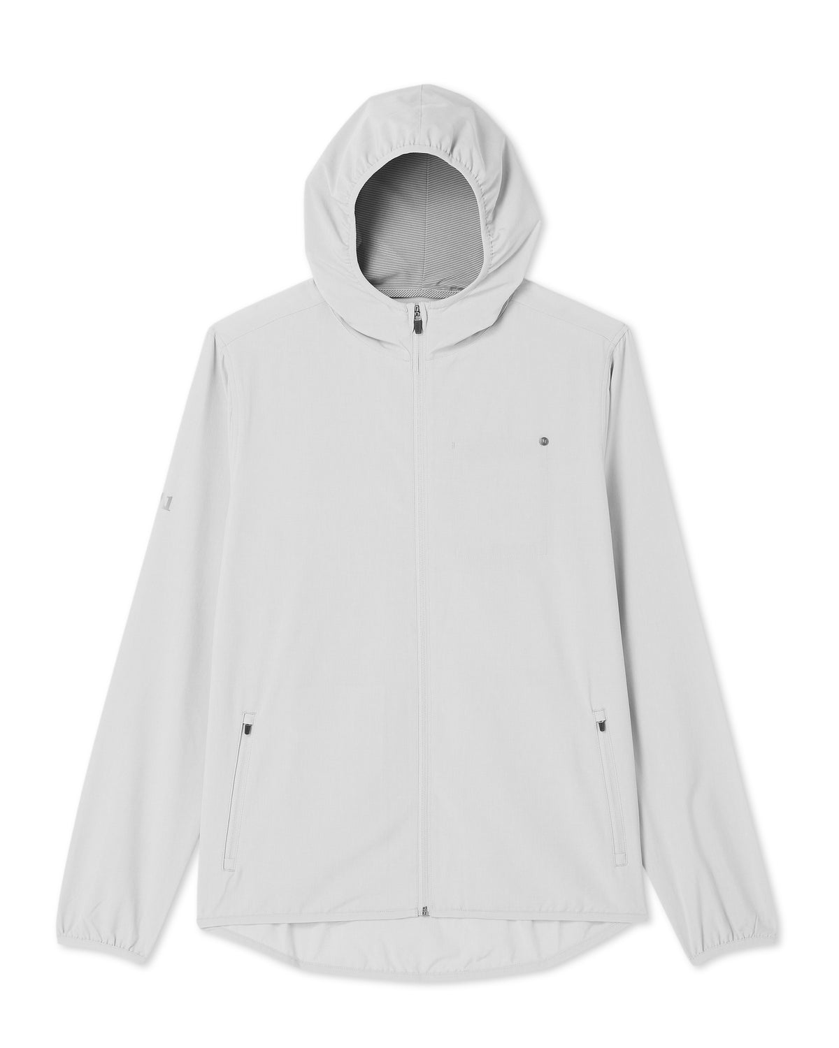 Outdoor Trainer Shell Men's Full-Zip Grey Mist Jacket | Vuori Online