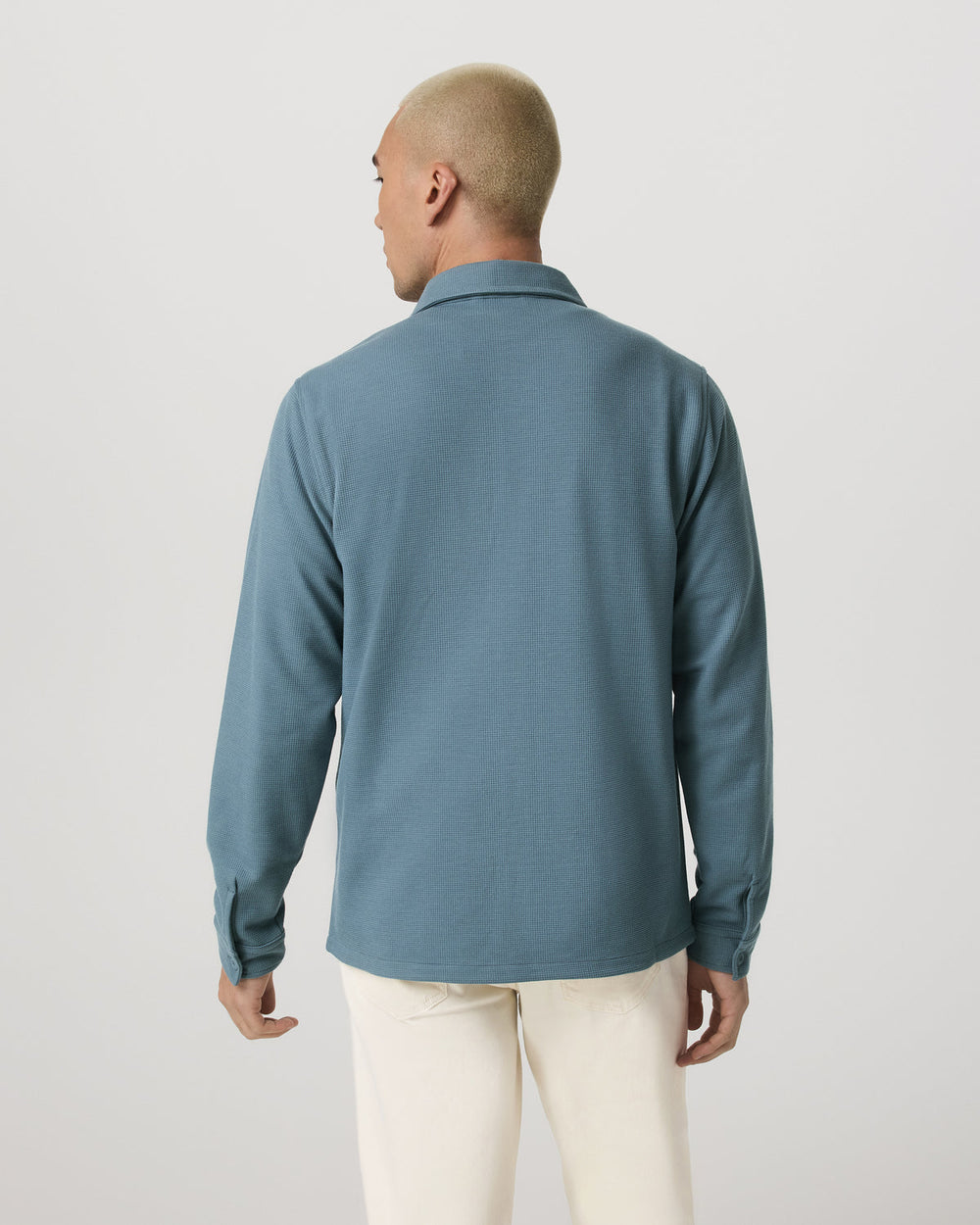 Waffle Shirt Jacket Versatile Men's Abyss Shirt Jacket | Vuori US