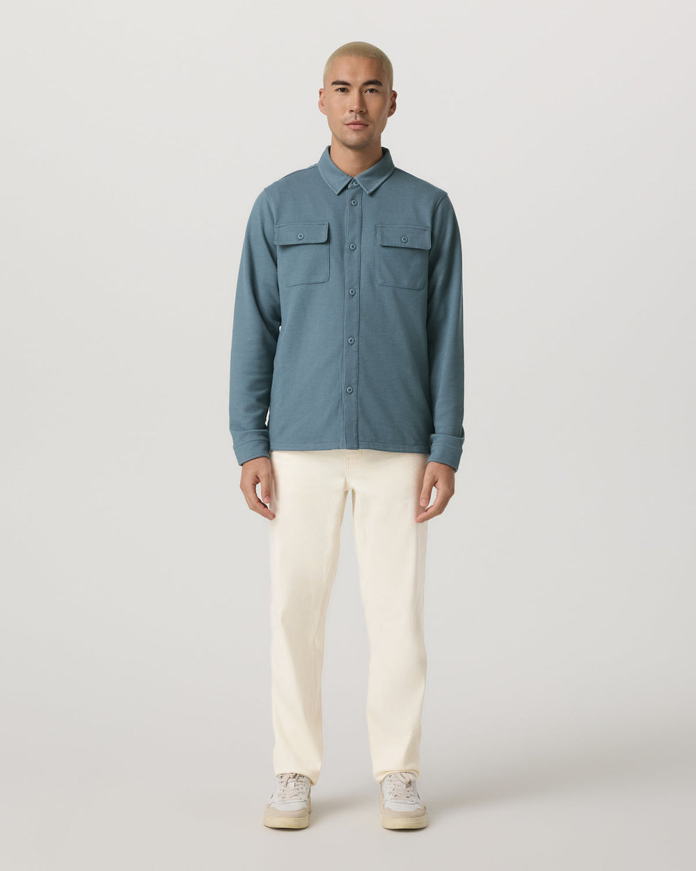 Waffle Shirt Jacket Versatile Men's Abyss Shirt Jacket | Vuori US