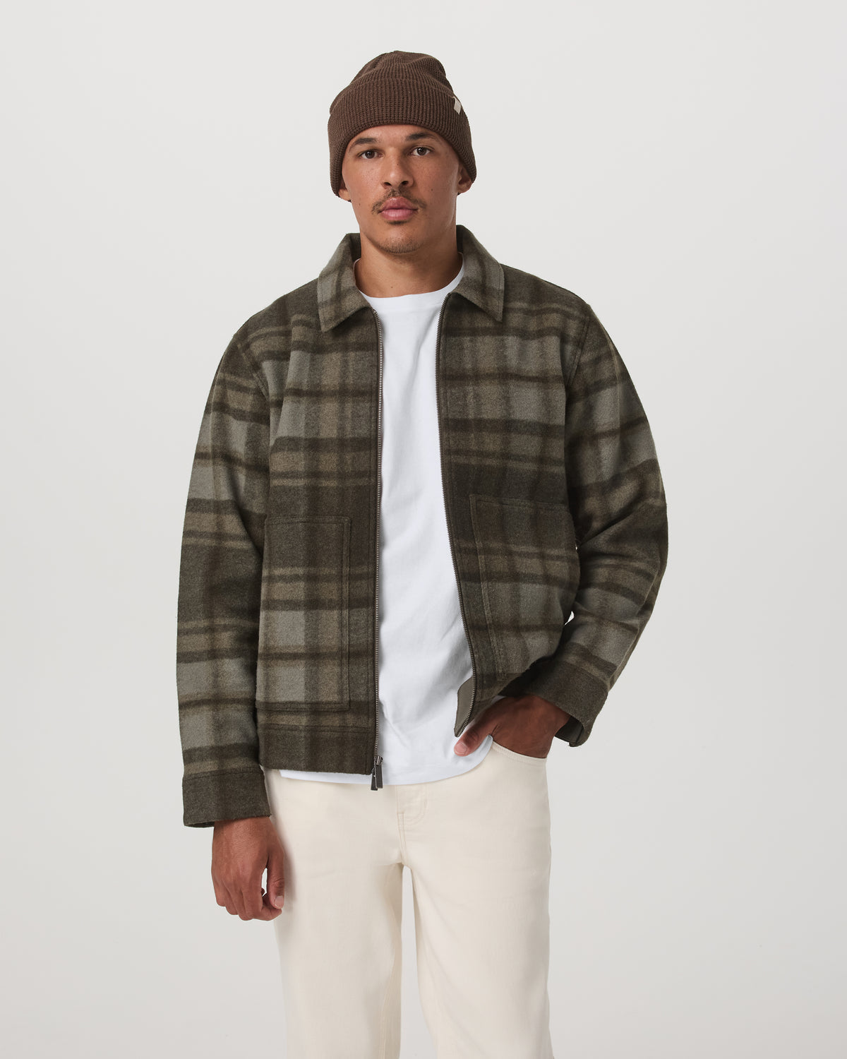 Ballard Jacket Men's Oregano Fleece Jacket | Vuori Clothing