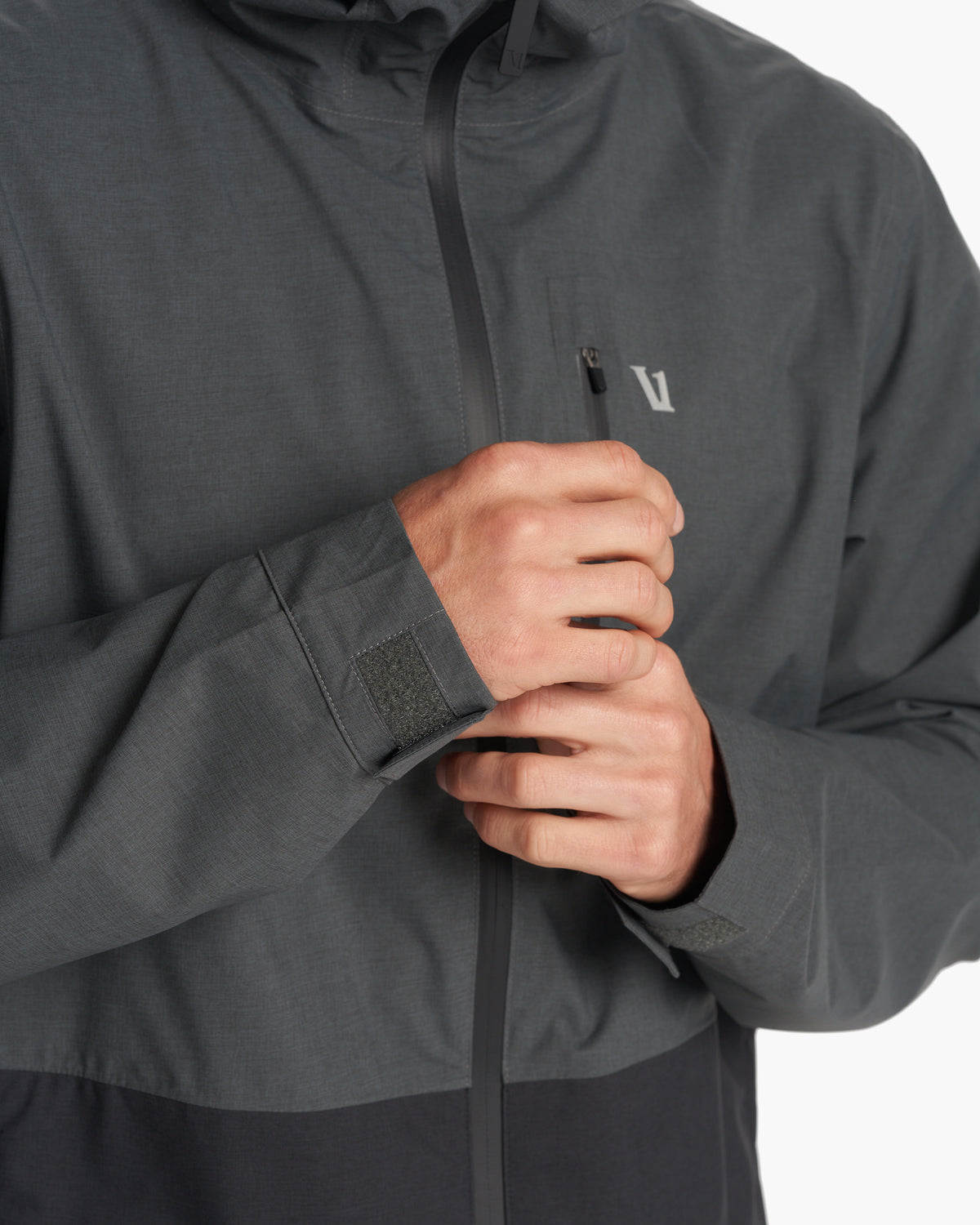 Oahu Rain Jacket Men's Shale Lightweight Jacket | Vuori On sale