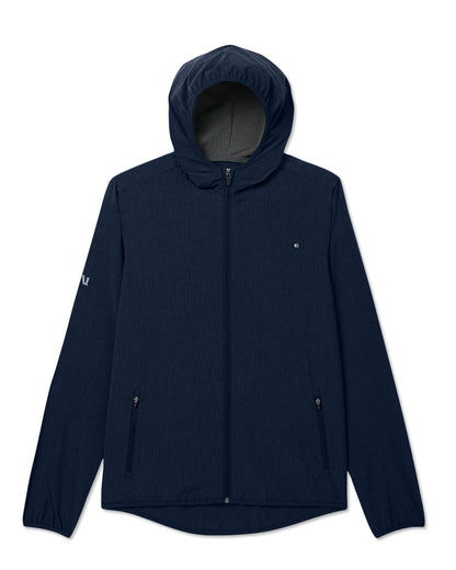 Outdoor Trainer Shell Men's Lightweight Full-Zip Ink Jacket | Vuori Online