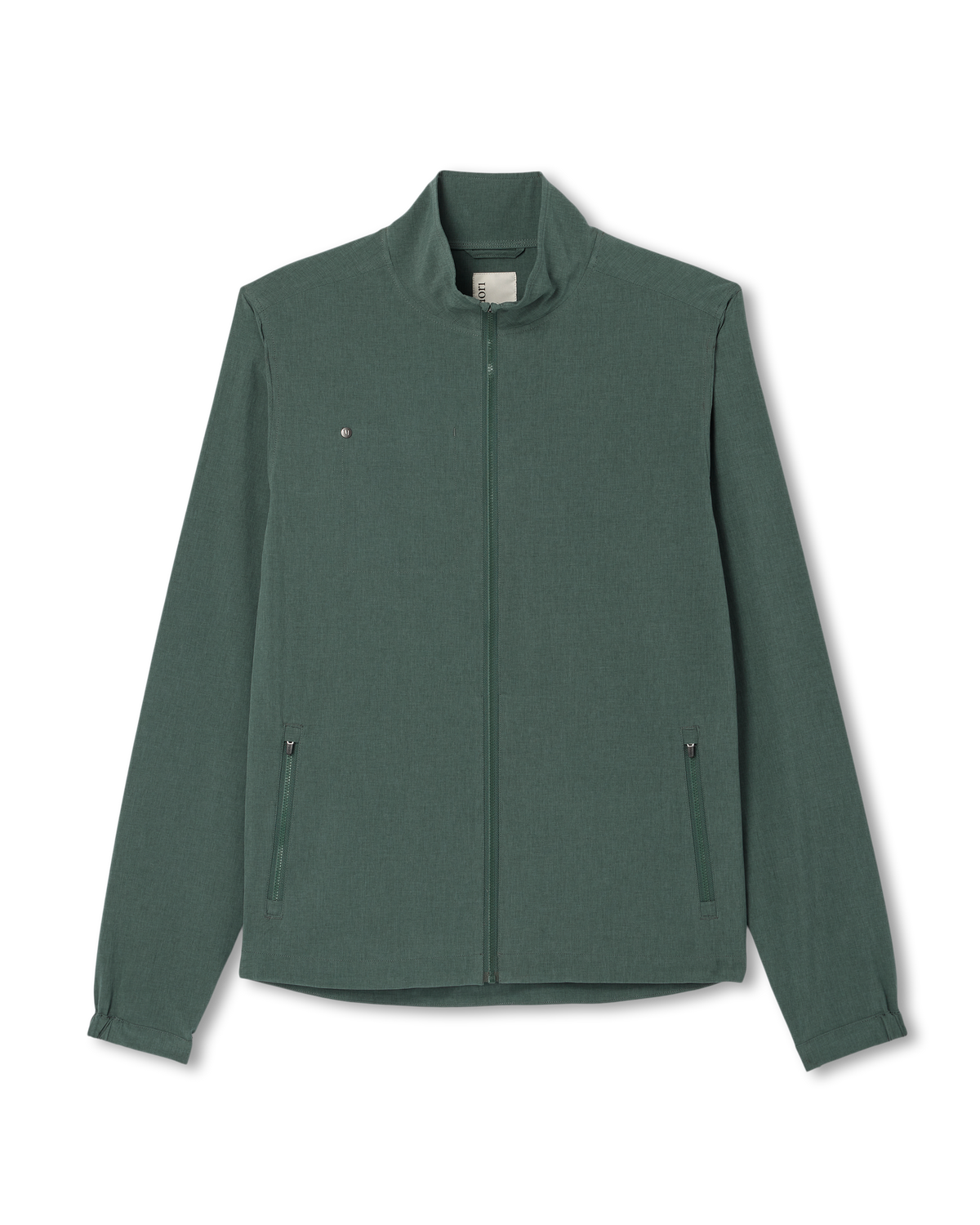 Venture Track Jacket Men's Agate Green Workout Jacket | Vuori US