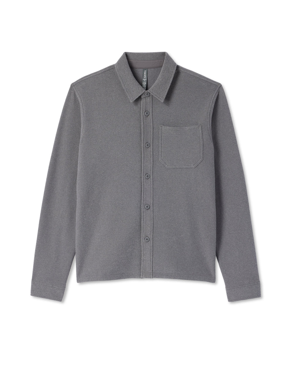 Beach Fleece Shirt Jacket Men's Pinecone Heather Jacket | Vuori Clothing