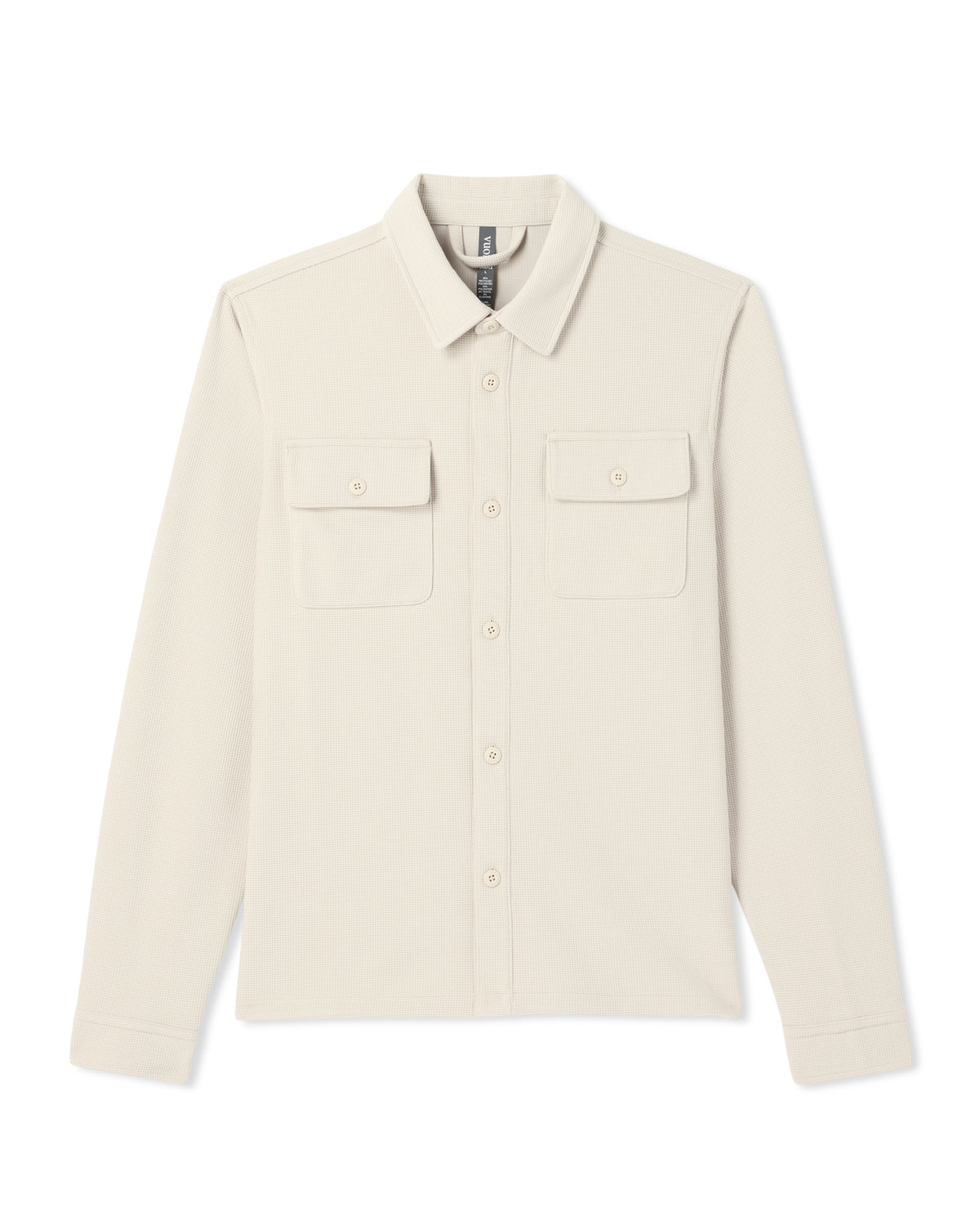 Waffle Shirt Jacket Versatile Men's Natural Shirt Jacket | Vuori Discount