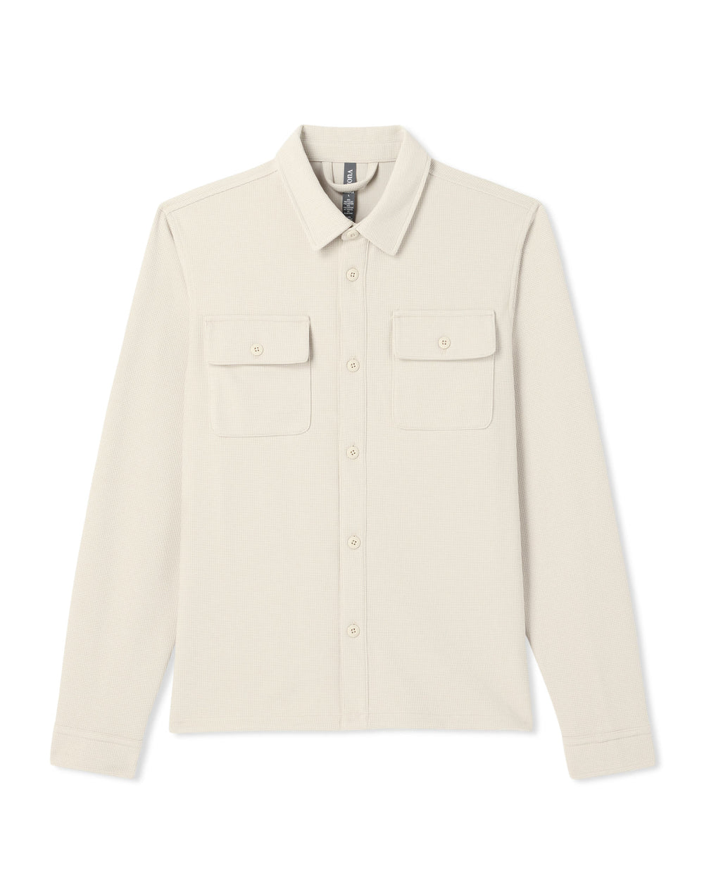 Waffle Shirt Jacket Versatile Men's Natural Shirt Jacket | Vuori Discount
