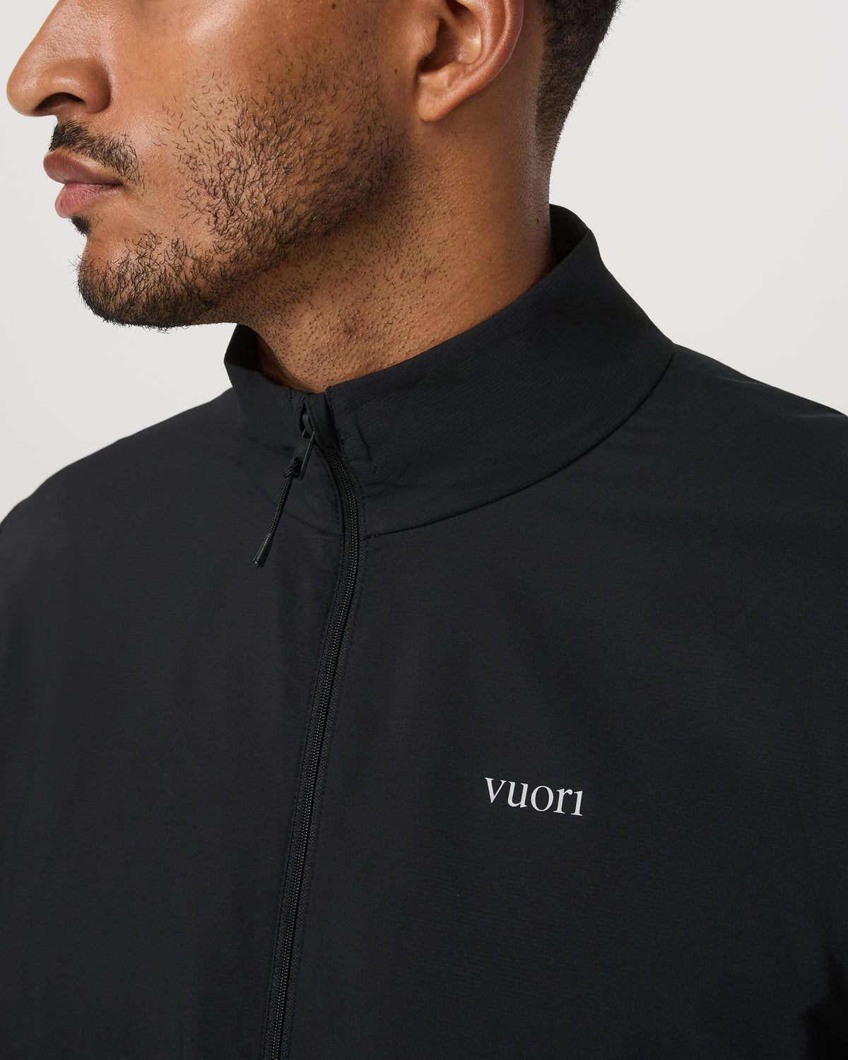 Terrain Jacket Men's Black Lightweight Running Shell | Vuori On sale
