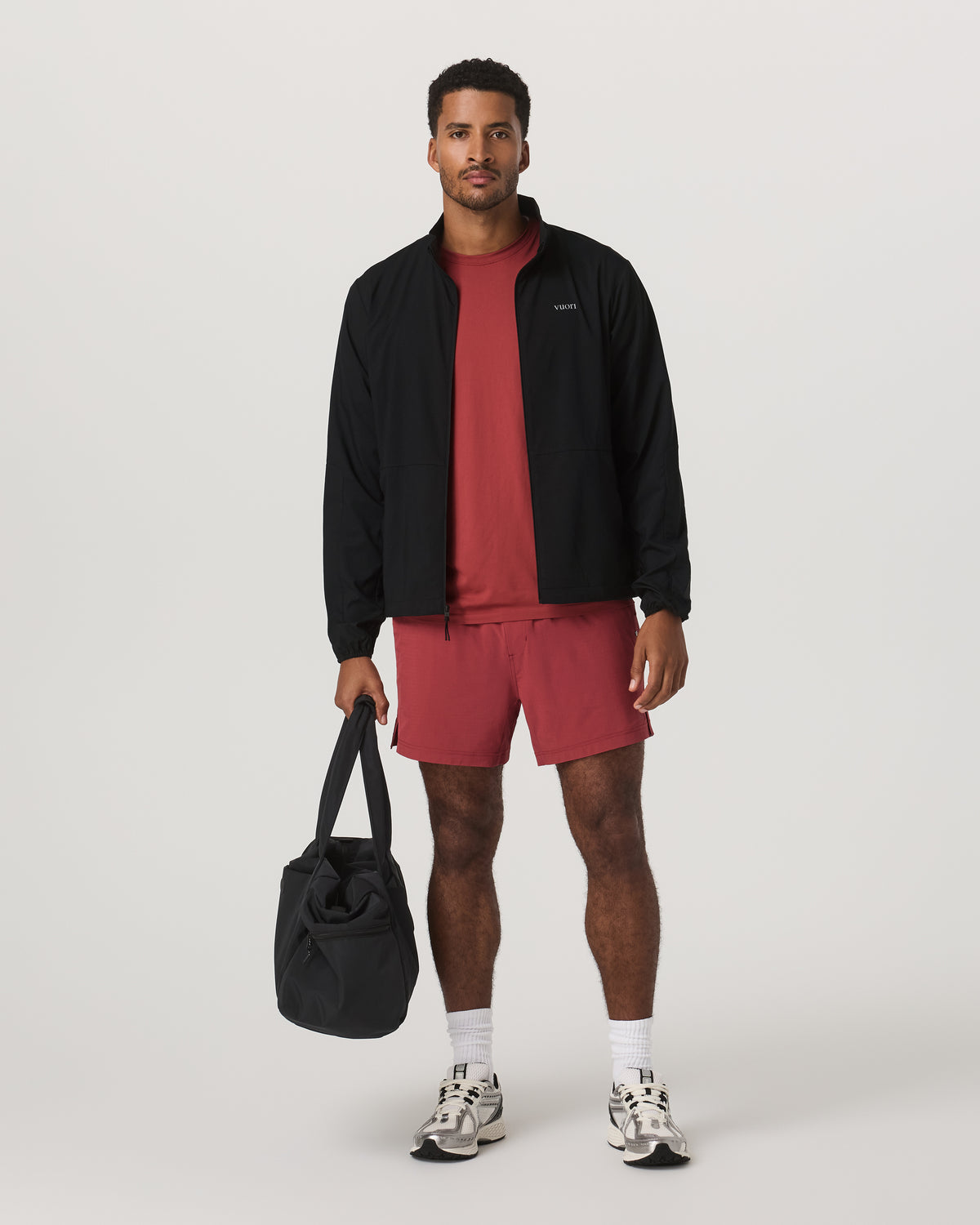 Terrain Jacket Men's Black Lightweight Running Shell | Vuori On sale