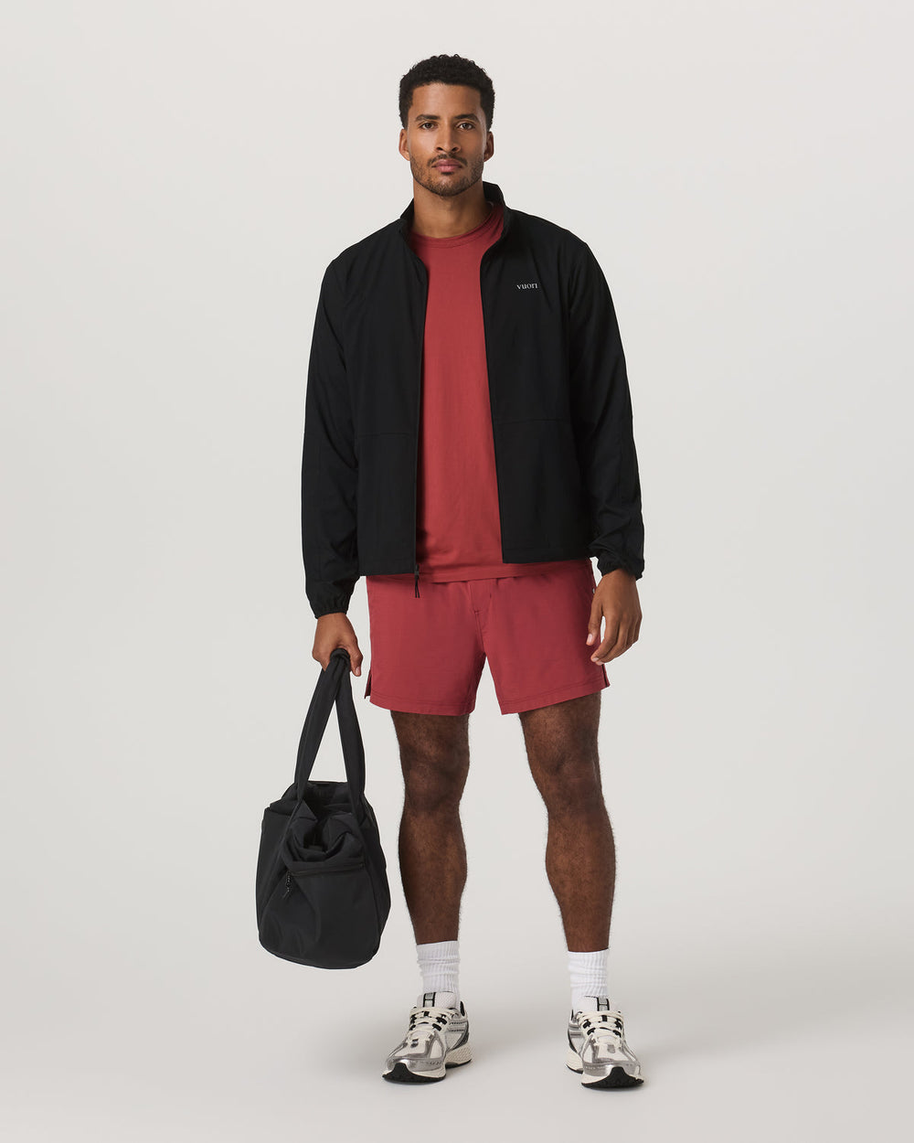 Terrain Jacket Men's Black Lightweight Running Shell | Vuori On sale