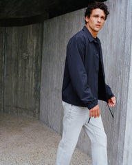 V1 Coach Jacket Men's Black Vintage Style Jacket | Vuori Online