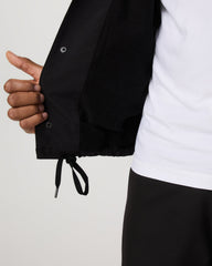 V1 Coach Jacket Men's Black Vintage Style Jacket | Vuori Online