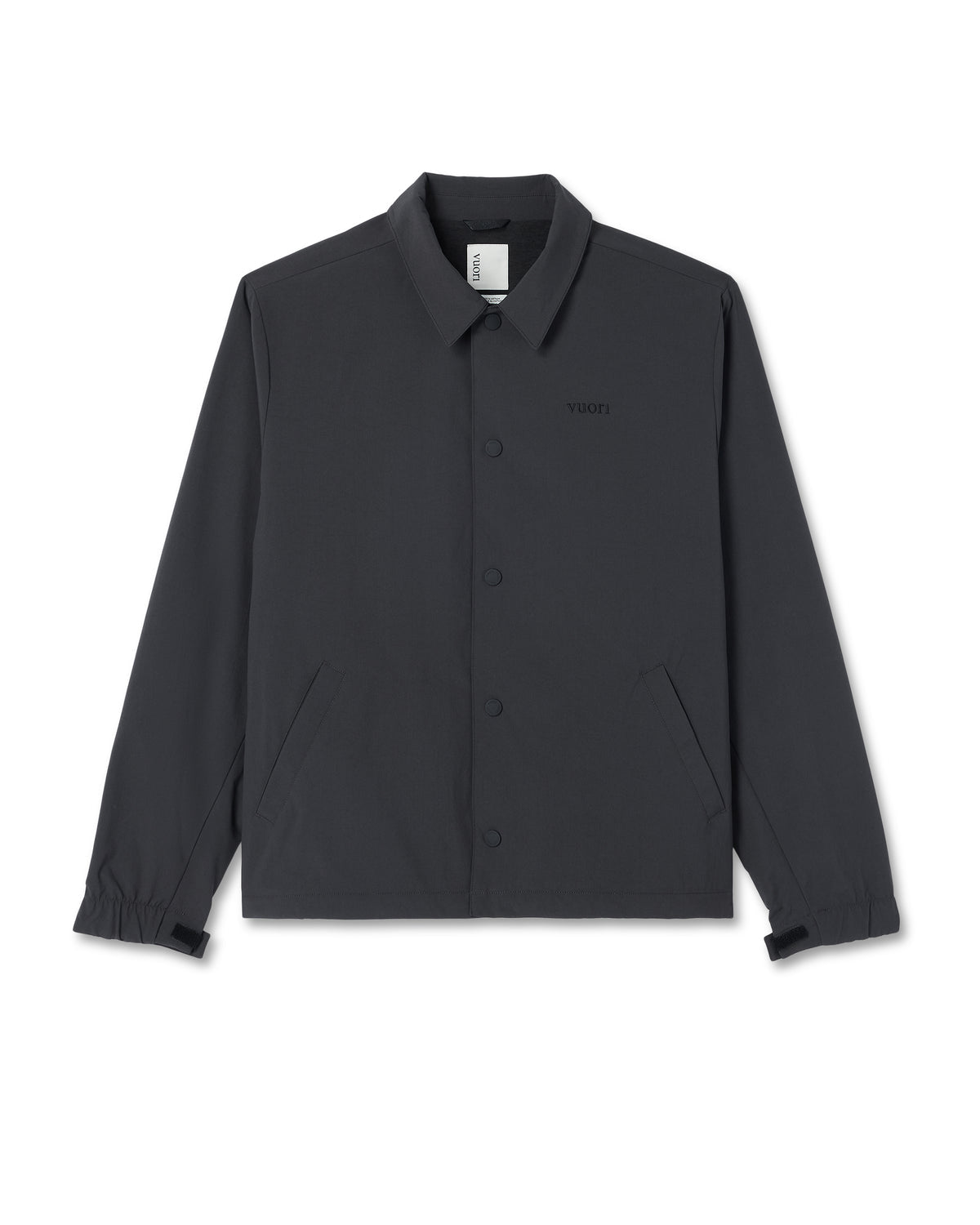 V1 Coach Jacket Men's Black Vintage Style Jacket | Vuori Online