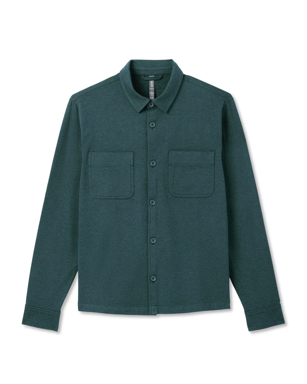 Coronado Shirt Jacket Men's Deep Sea Heather Jacket | Vuori Clothing