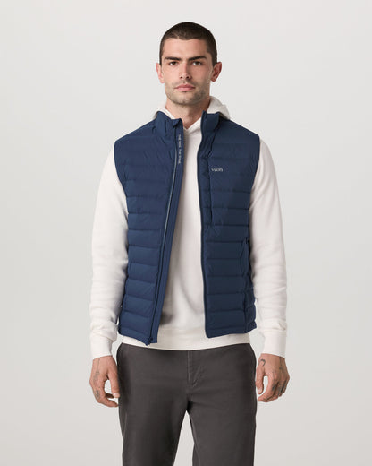 Steadfast Insulated Vest Men's Blue Coast Vest | Vuori Sale