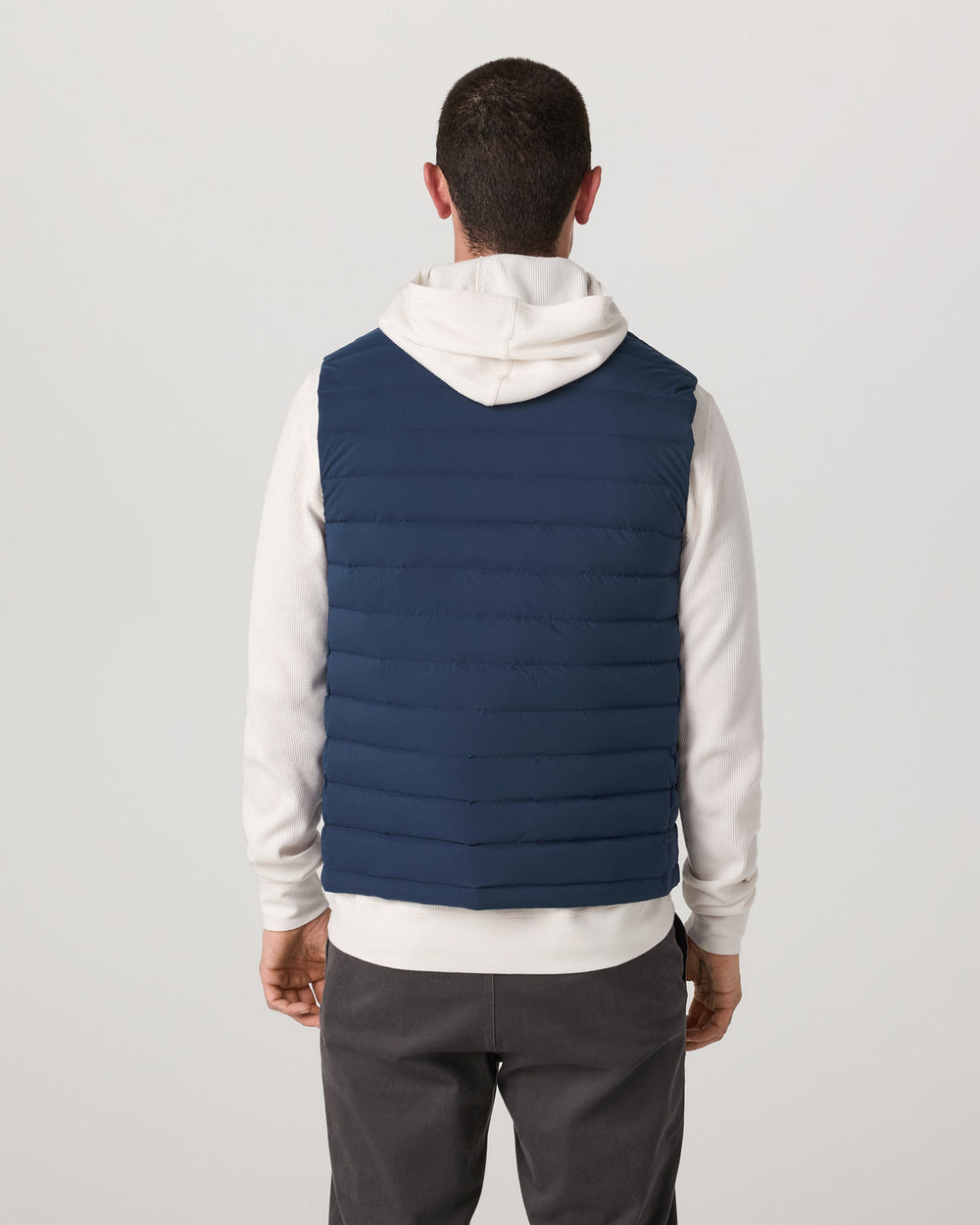 Steadfast Insulated Vest Men's Blue Coast Vest | Vuori Sale