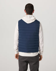 Steadfast Insulated Vest Men's Blue Coast Vest | Vuori Sale