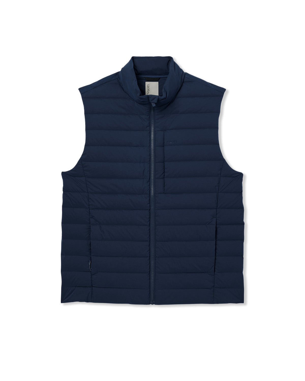 Steadfast Insulated Vest Men's Blue Coast Vest | Vuori Sale
