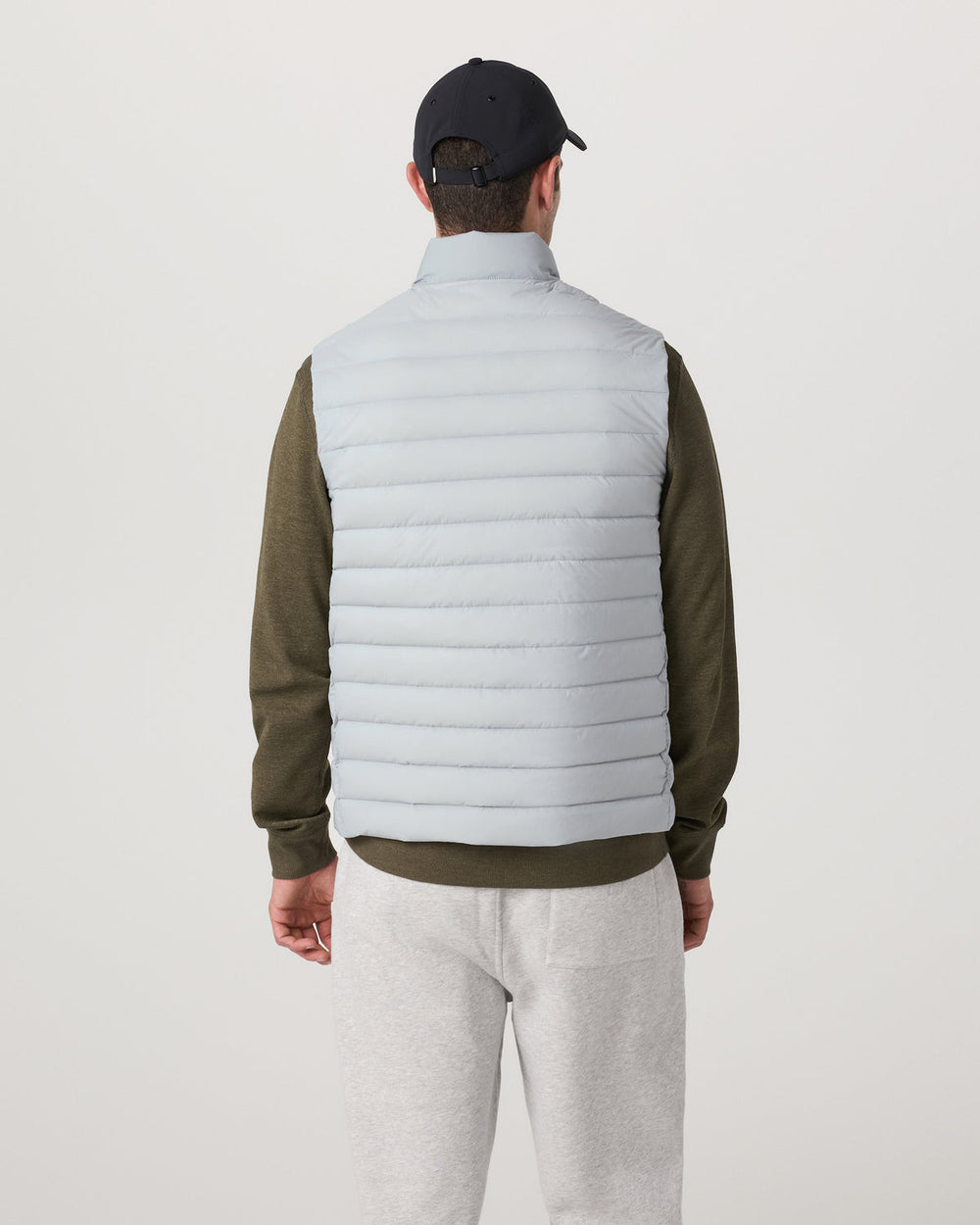 Steadfast Insulated Vest Men's Sea Fog Vest | Vuori For sale