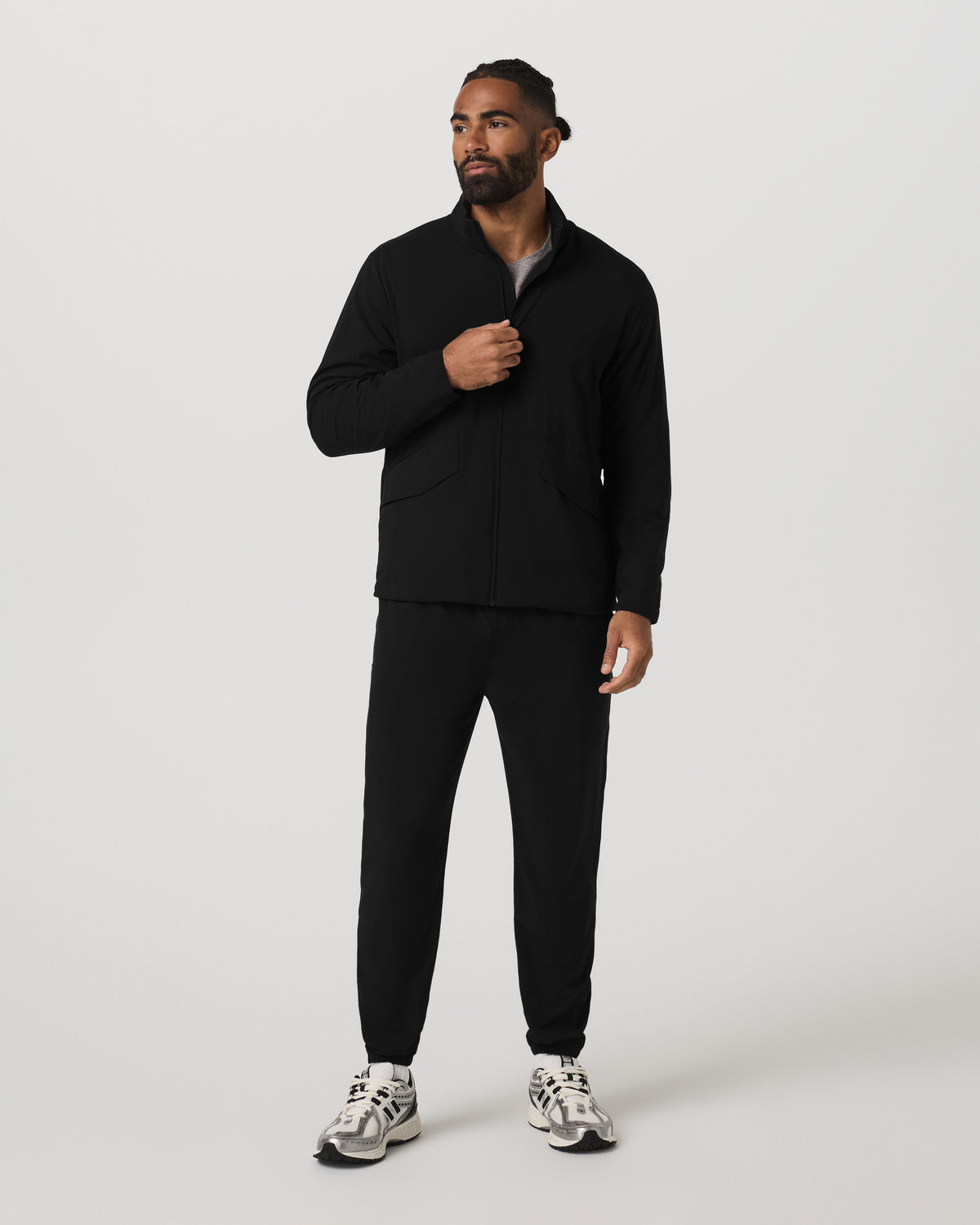 Octa Wind Shell Multi-Purpose Men's Black Jacket | Vuori Online