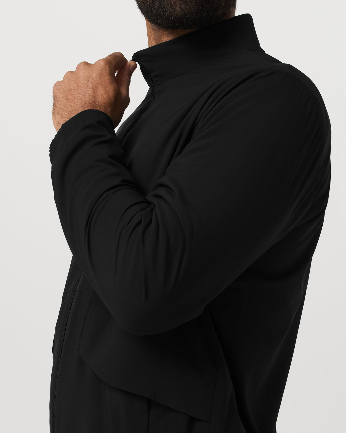 Octa Wind Shell Multi-Purpose Men's Black Jacket | Vuori Online