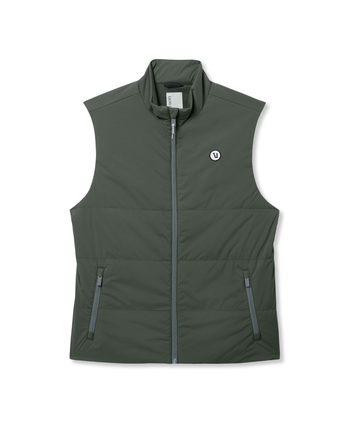 Echo Insulated Vest 2.0 Men's River Rock Vest | Vuori Clothing