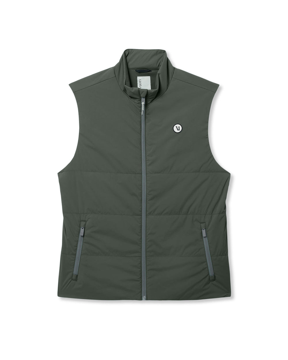 Echo Insulated Vest 2.0 Men's River Rock Vest | Vuori Clothing
