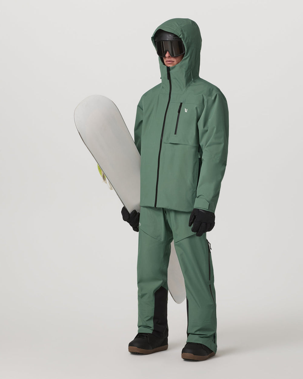 Taika Snow Shell Men's Sea Pine Ski/Board Jacket | Vuori