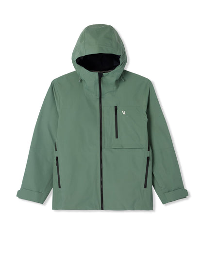 Taika Snow Shell Men's Sea Pine Ski/Board Jacket | Vuori