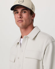 Seaside Shirt Jacket Men's Salt Lifestyle Jacket | Vuori On sale