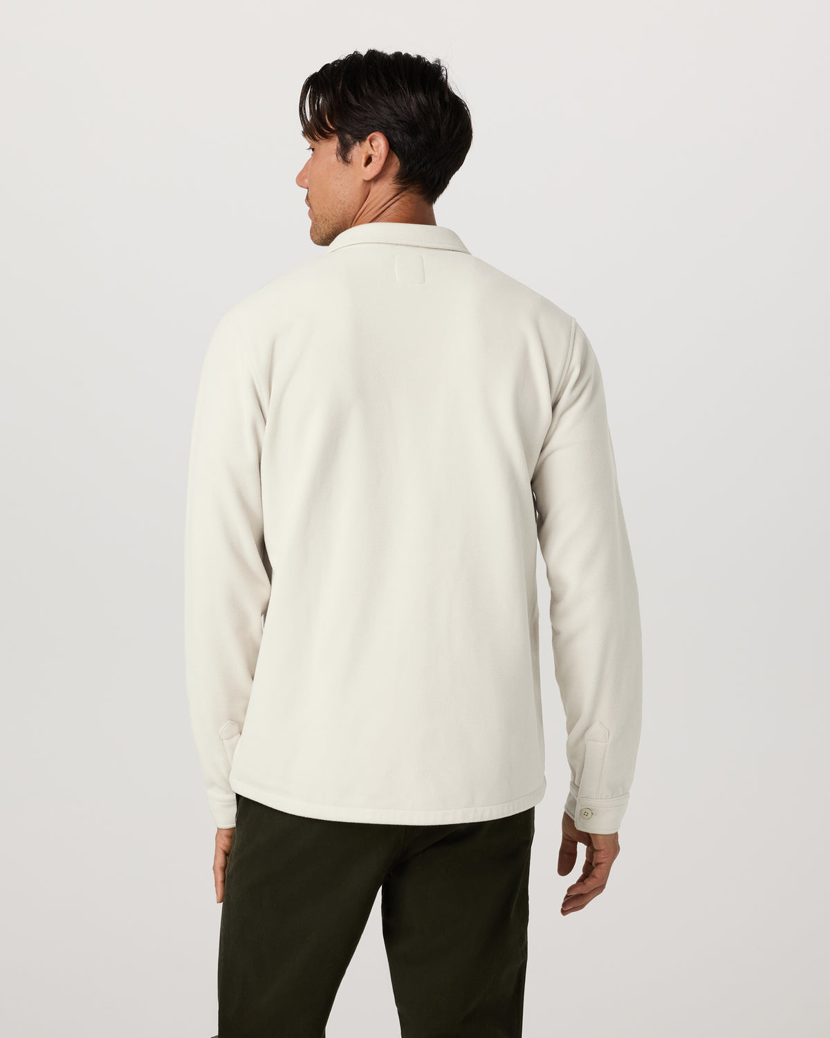 Aspen Shirt Jacket Men's Mushroom Fleece Shirt Jacket | Vuori For sale